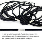 12Pcs Trash Can Bands For 13-30 Gallon Garbage Can 4.7Ft Rubber Trash Bag Holder Durable Elastic Trash Can Bungee For Home Kitch