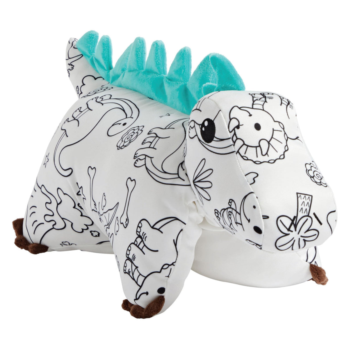 Pillow Pets Dinosaur, 14 ColorOn Plush Toy
