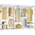 Ulif H50 Garment Rack Heavy Duty Clothes Rack, Freestanding Extra Large Portable Closet Wardrobe Rack, Clothing Racks for Hangin