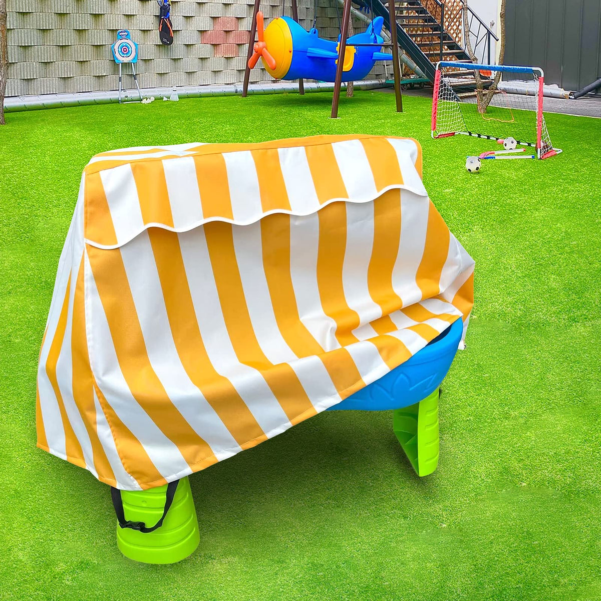 Hmock Kids Water Table Cover Fit Step 2 Water Table, Outdoor Table Cover For Step 2 Rain Showers Splash Pond Water Table,Outdoor