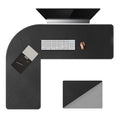 Chihein L-Shaped Desk Pad, Corner Desk Mat (49.2   + 49.2   ) X 15.7   , Computer Office Mouse Pad Writing Table Pad For Home Of