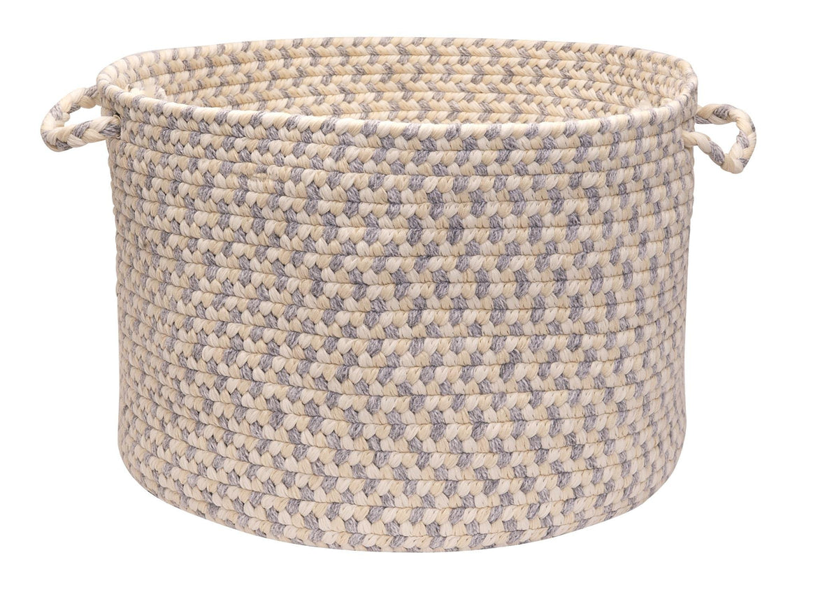 Colonial Mills Elmwood Utility Basket, 14 By 10Inch, Stonewash