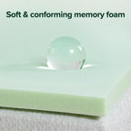 Zinus 2 Inch Green Tea Memory Foam Mattress Topper, Smaller, More Convenient Wonderbox Packaging, Pressure-Relieving Layers, Certipur-Us Certified, Queen
