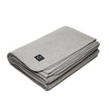 Arcturus Wool Bed Blanket - King Size Wool Blanket (90'X 108') | Thick, Washable, Large Wool Blanket (Stone Gray)
