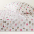 Amazon Basics Kids Soft, Easy-Wash Microfiber 3-Piece Sheet Set, Twin, Peony Pink Kitties, Animal Print