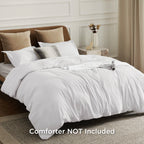 Bedsure Sage Green Duvet Cover California King Size - Soft Double Brushed Duvet Cover For Kids With Zipper Closure, 3 Pieces, In