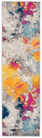 Rugshop Sky Collection Modern Abstract Runner Rug 2'7'' X 12' Multi