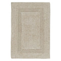 Better Trends 100% Cotton Lux Collection Bath Mats, Sand Bath Mat - Tufted, Reversible & Absorbent & Machine Washable Bath Mats 
