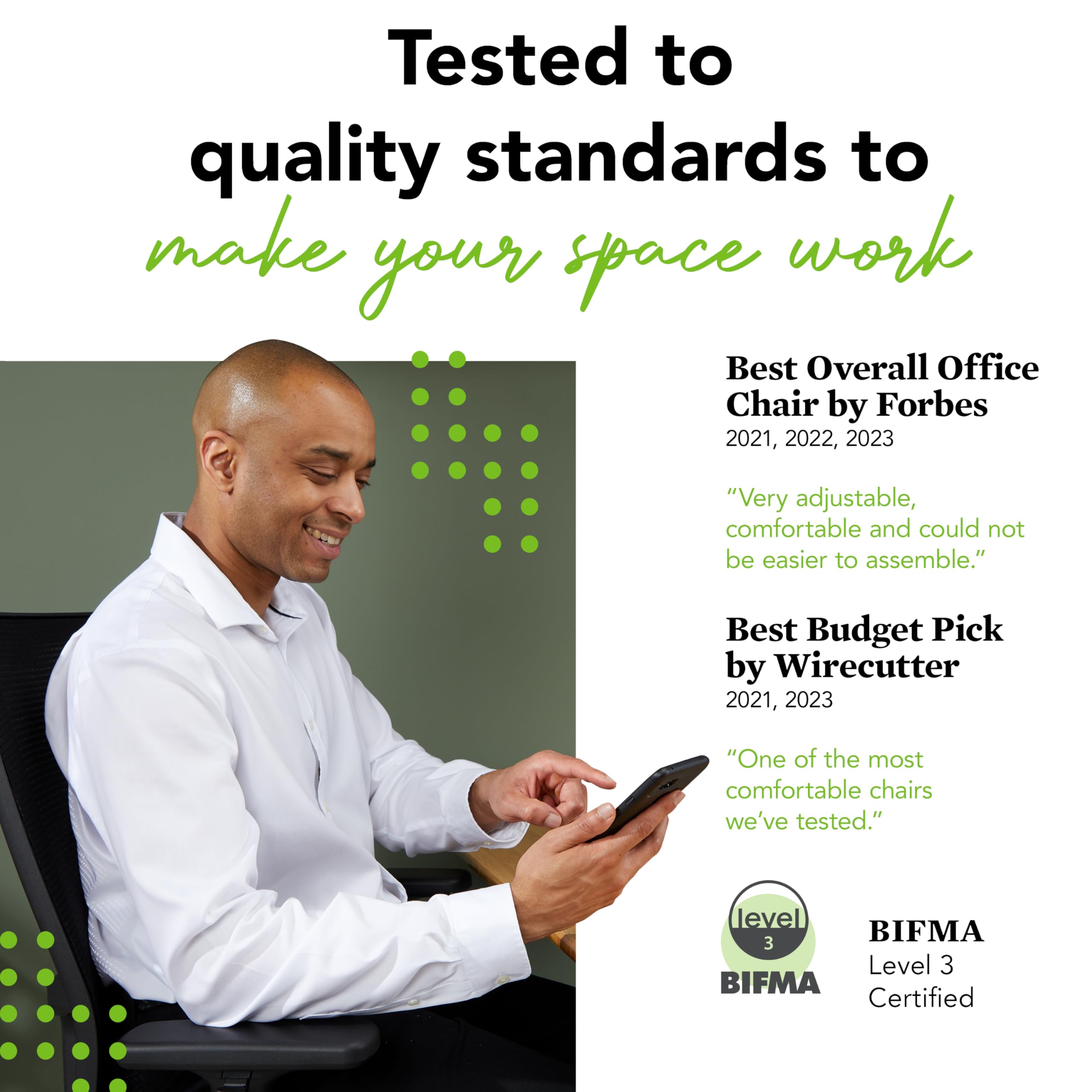 Hon Office Desk Chair Ignition 2.0 - Ergonomic Desk Chair, Home Office Chairs, Adjustable Lumbar & Armrests, Seat-Slide, Back Support, Cushion, Swivel Wheels, Black