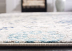Safavieh Madison Collection Runner Rug - 2'3'' X 20', Cream & Light Grey, Boho Chic Glam Paisley Design, Non-Shedding & Easy Car