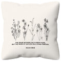 Kdqua Christian Bible Verse Pillow Covers 18X18, Inspirational Christian Scripture Gifts Decoration Throw Pillow Cover, For Home