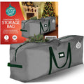 HOLIDAY SPIRIT Christmas Tree Bags Storage 9 ft - Heavy-Duty Tree Bag with Durable Reinforced Handles & Zipper, Waterproof Stora