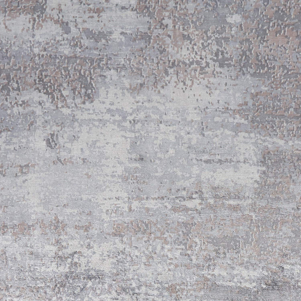 HomeRoots Decor 7'6'X 9'6' Viscose Slate Area Rug