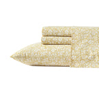 Laura Ashley - Twin Sheets, Cotton Percale Bedding Set, Lightweight & Breathable Home Decor, Oeko-Tex Certified (Heirloom Ditzy