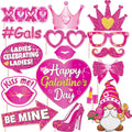Galentines Day Decorations Photo Booth Props Galentines Day Party Favor Photo Booth Props Valentines Day Decor Kit for Ladies Gi