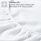 Bare Home Super Soft Fleece Fitted Sheet - King Size - Extra Plush Polar Fleece, No-Pilling - Deep Pocket - All Season Cozy Warm