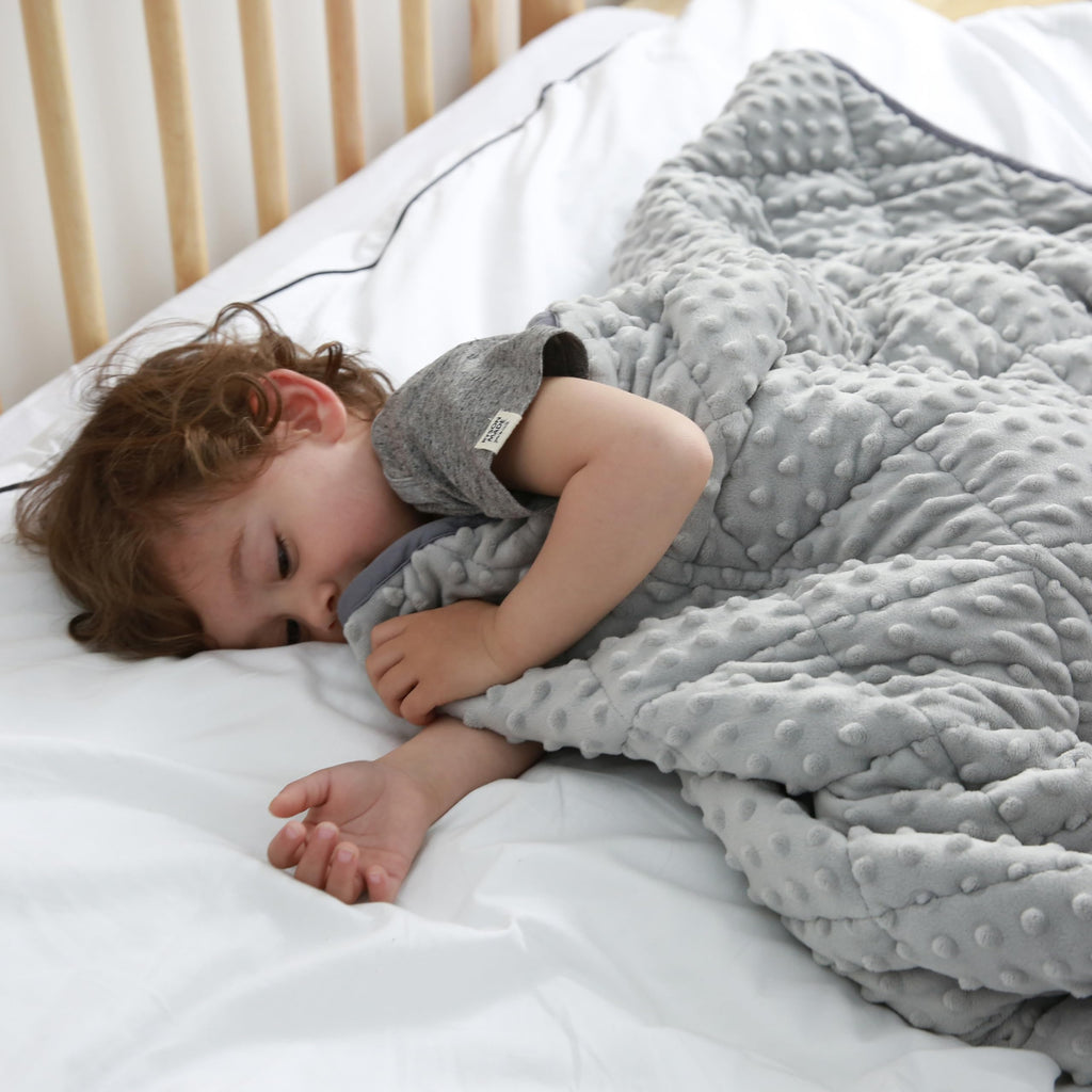 Maxtid Weighted Blanket For Kids 5Lbs 36'X48' Cotton Kids Blanket For Boys & Girls Weighted Throw Blanket Children Bedding Gif