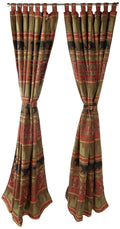 Carstens Bear country Drapes, Red