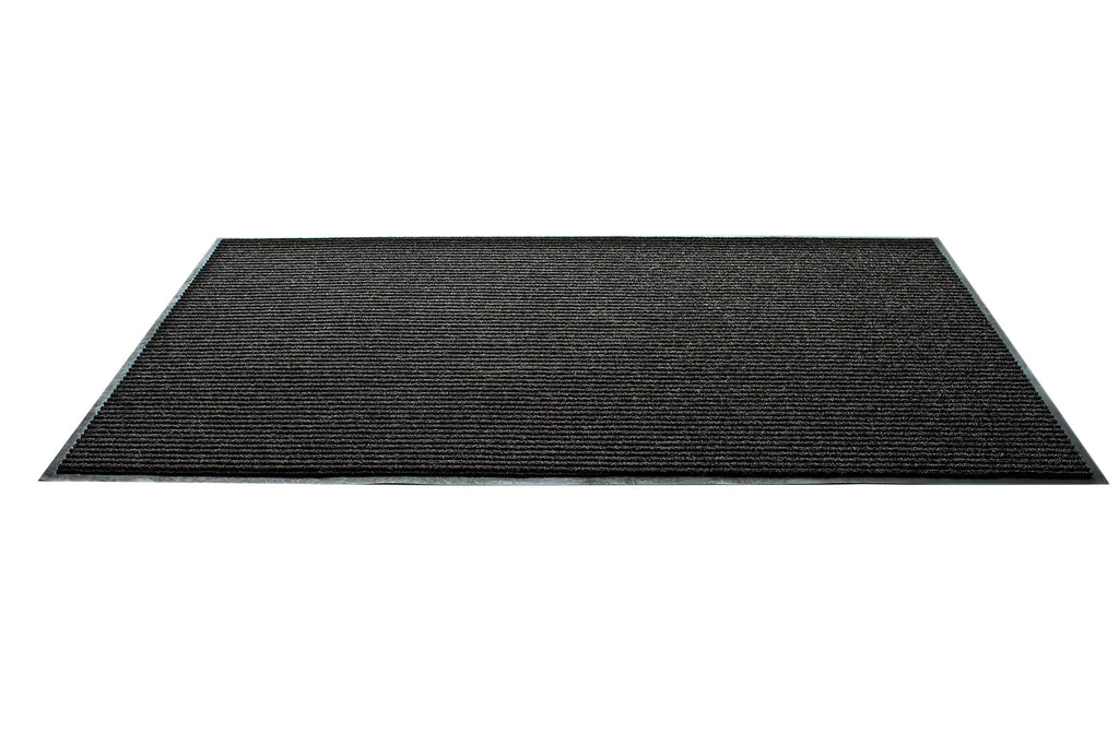 Unimat 3X5 (36'X60') Dual Ribbed Outdoor-Indoor Doormat With Waterproof Charcoal Rubber Backing - Stylish Welcome Mat, Perfect