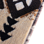 Flash Furniture Mohave Traditional Southwestern Style Area Rug - Rustic Brown Accent Rug - 8' X 10' - Olefin Fibers With Jute Backing