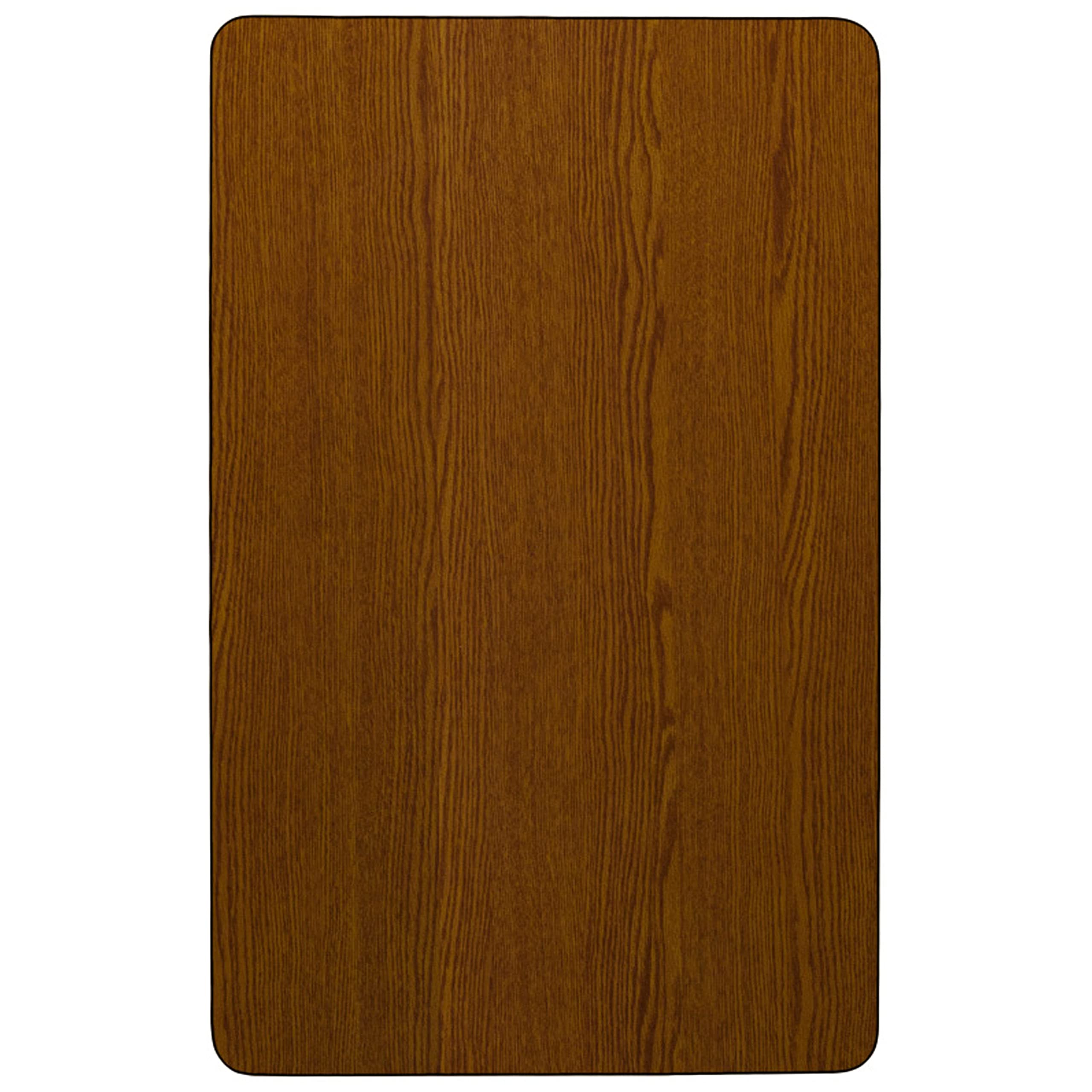 Flash Furniture 30x48 REC Oak Activity table, 30" W x 48" D x 30.25" H