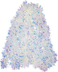 Forty Wings 1 Christmas Tinsel Garland Iridescent Metallic Tinsel Twist Garland Glitter Foil Hanging Decoration for Xmas Tree De