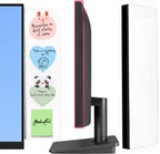 2 Pcs Large Computer Monitor Memo Board For No Edge Monitors,13.6 X 3.6 Inch Monitor Sticky Note Holder Computer Monitor Message