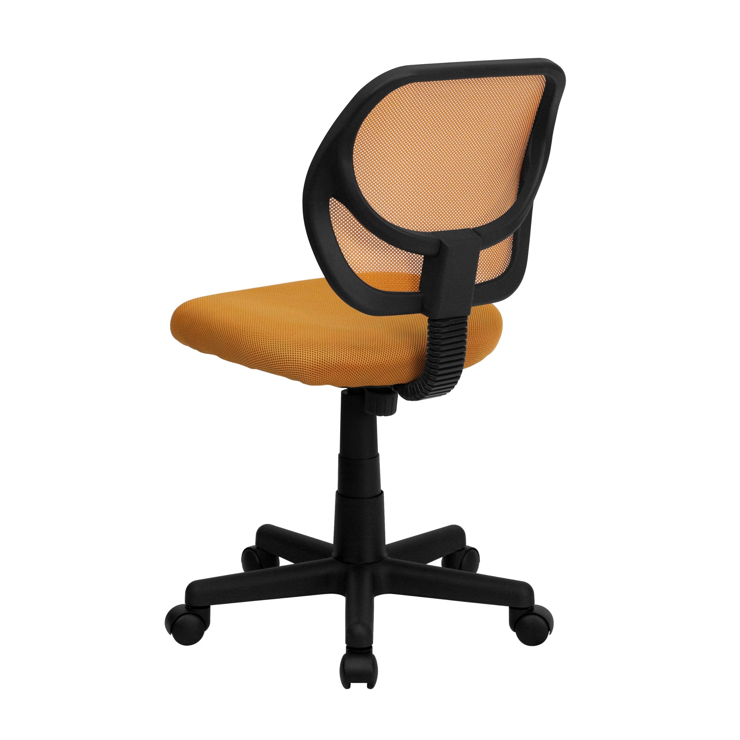 Flash Furniture Neri Low Back Orange Mesh Swivel Task Office Chair