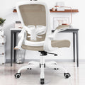 Felixking Office Chair, Ergonomic Desk Chair With Adjustable Height And Lumbar Support Swivel Desk Computer Chair With Flip Up A