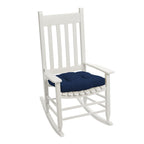 Arden Selections Outdoor Rocking Chair Cushion, 2 Pack, 20 X 18, Rain-Proof, Fade Resistant, Tufted Plush Cushion For Rocking An