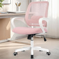 NEO Chair Office Desk Ergonomic Mesh Computer Chair with Lumbar Support Adjustable Height Swivel Rolling Wheels Comfy Mid Back T