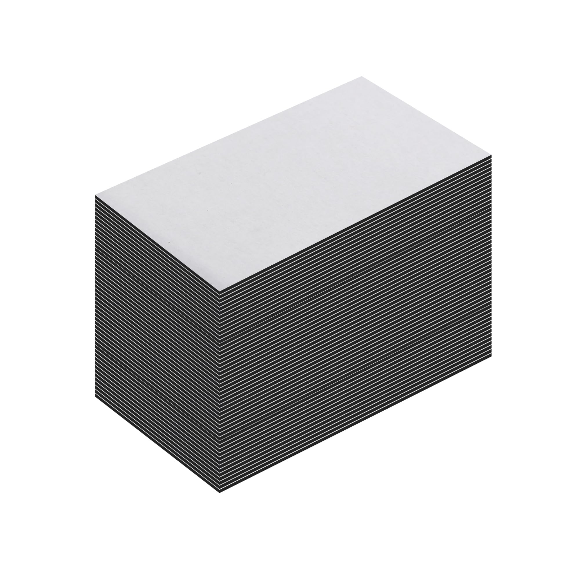 Llpt Self Adhesive Business Card Magnets 50 Packs Easy Peel Stick Promotion Small Magnetic Sheet For Business Marketing Card Tea