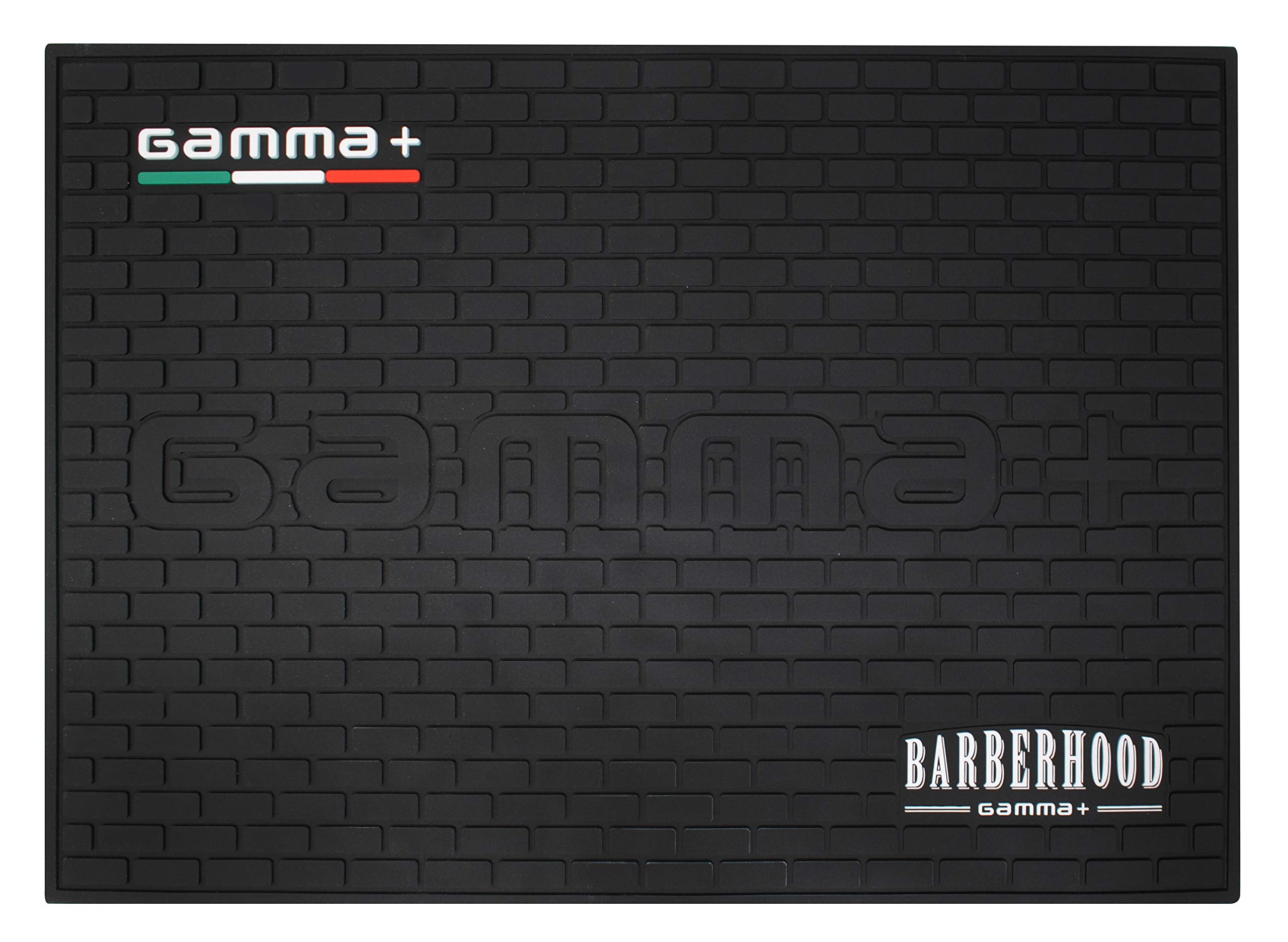 GAMMA+ Professional Salon and Barber Shop Mat and Hot Tools Station Organizer, Heat Resistant Rubber