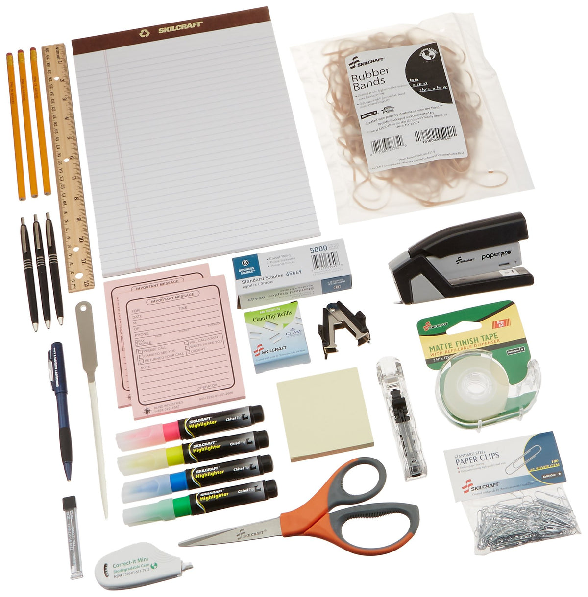 Skilcraft Employee Start-Up Office Kit (Nsn4936006)