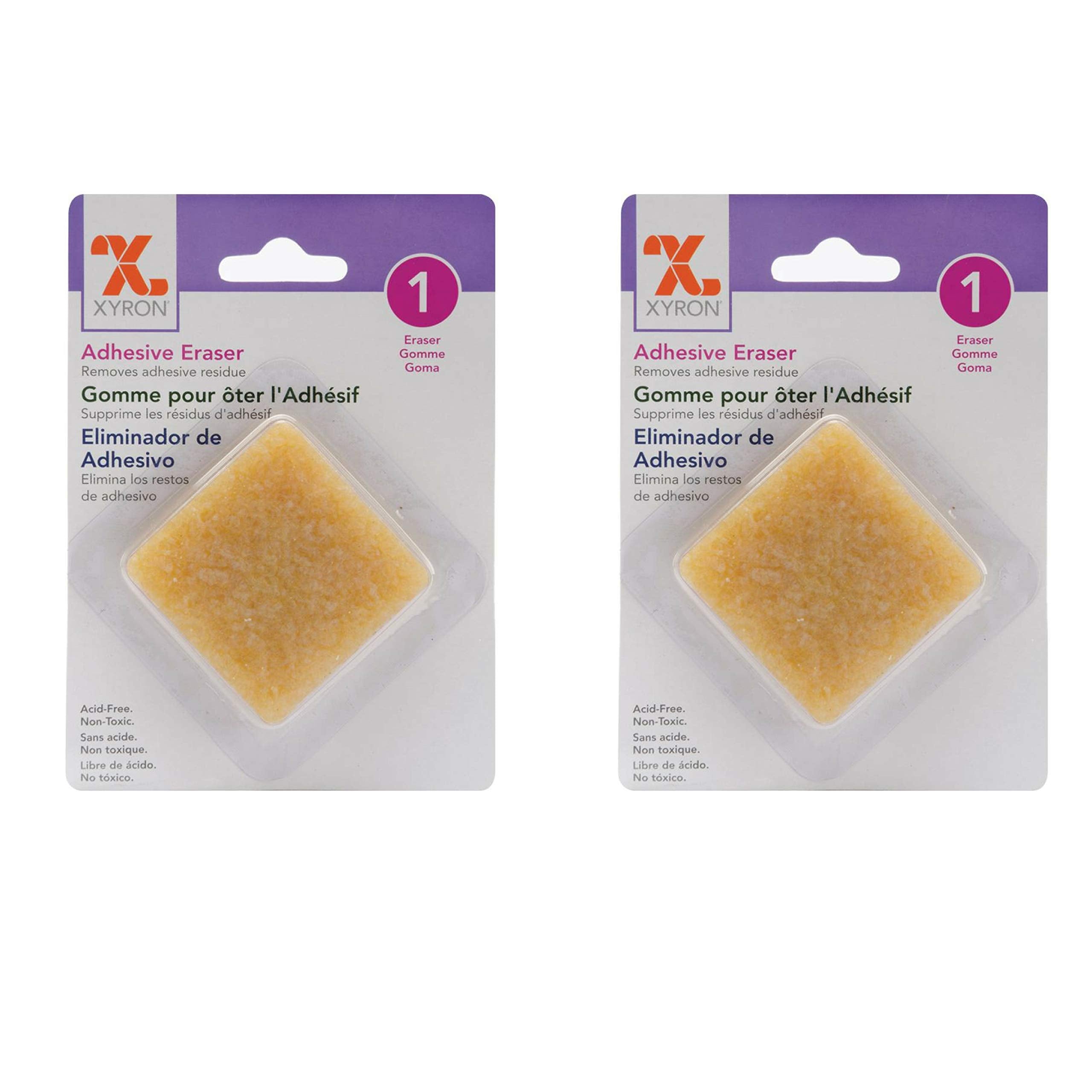 Xyron 23675 Adhesive 2 Inch By 2 Inch Eraser (2)