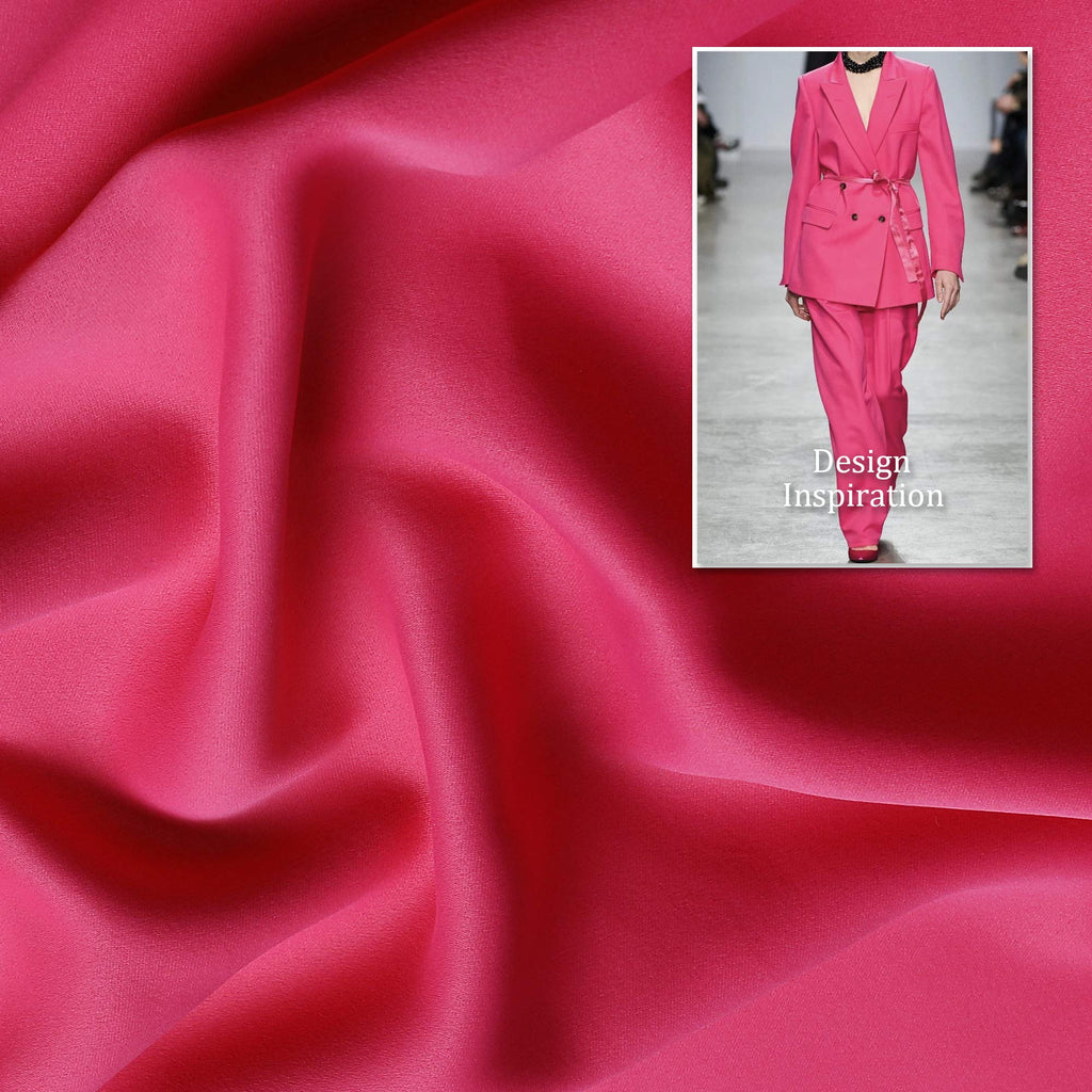 Dualife 84 Inch Fuschia Hot Pink Curtain Panels For Girls Bedroom- Room Darkening Grommet Thermal Insulated Drapes For Living Ro