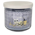 White Barn Bath & Body Works 3 Wick Candle Black Tie