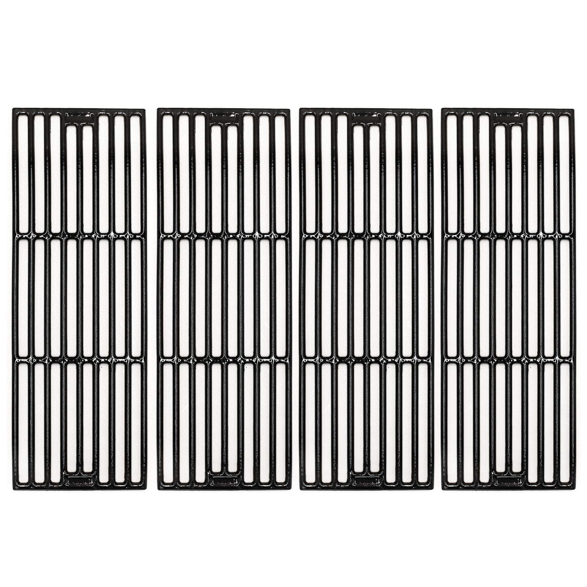 Hongso Pce051 Porcelain Coated Cast Iron Grill Grid Grates Replacement For Chargriller Gas Grill Models 2121, 2123, 2222, 2828,