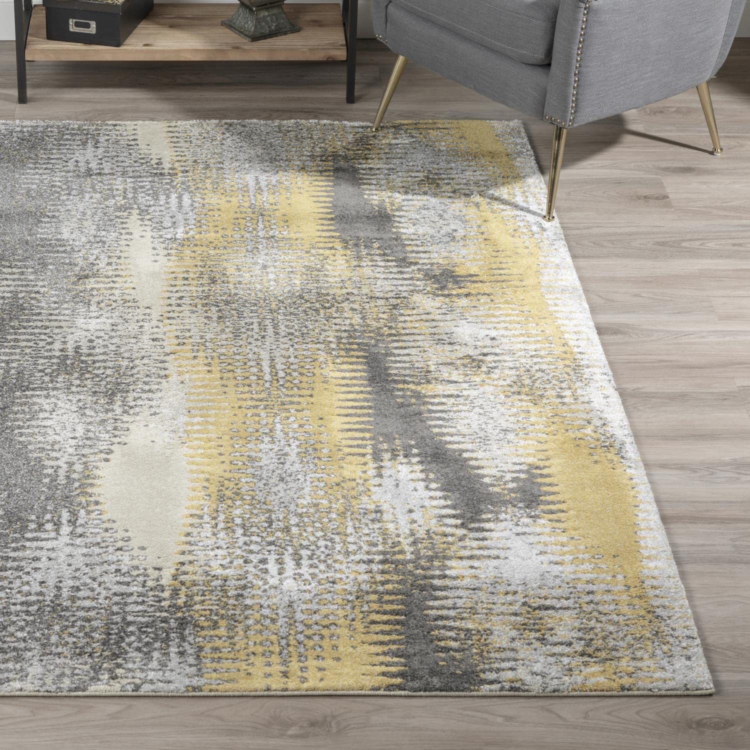 Dalyn Rugs Modern Greys Rug, 5'3&quot; X 7'7&quot;, Graphite