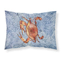 'Caroline'S Treasures 8147Pillowcase Crab Moisture Wicking Fabric Standard Pillowcase, Large, Multicolor'