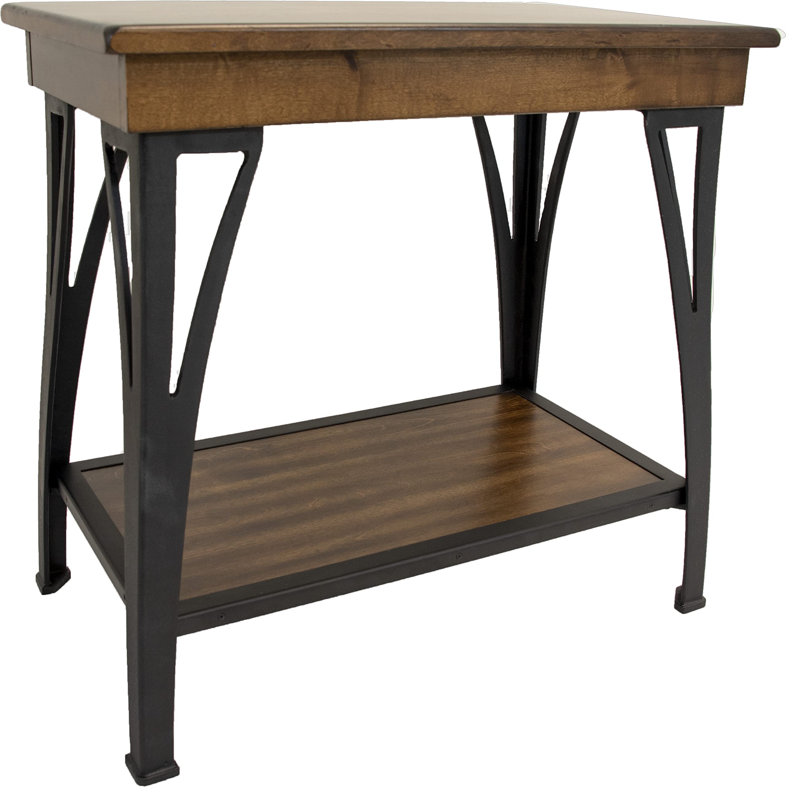 Intercon The District 15" Wide Chairside, Copper End/Side/Nesting Tables