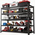 Notmise Metal Wire Garage Shelving Unit, Heavy Duty Adjustable Storage Shelves, Steel Shelving, 3000 lbs Capacity, Industrial Sh