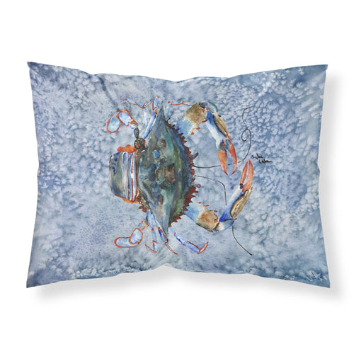 'Caroline'S Treasures 8149Pillowcase Crab Moisture Wicking Fabric Standard Pillowcase, Large, Multicolor'