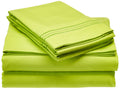 Mattrest Luxury Silky-Soft 1800 Thread Count Premium Collection - Wrinkle-Free 4-Piece Bed Sheet Set, Deep Pocket Up To 16 Inch,
