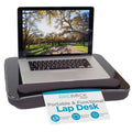 Sofia + Sam Lap Desk W/Memory Foam Cushion - Large Surface For Crafts, Reading - For Laptops Up To 17 Inches - Cushioned Tray Fo