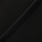 Hiasan Black Valance Curtains Blackout Rod Pocket Window Curtain Valances For Kitchen, 52 X 18 Inches Length, 1 Panel