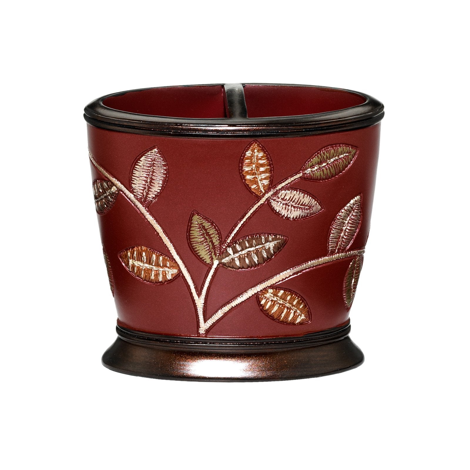Popular Bath Aubury Collection, Toothbrush Holder, Burgundy
