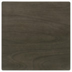 Coaster Home Furnishings Parkwood 5-Piece Dining Set with Square Table and Slat Back Side Chairs Charcoal Grey and Black