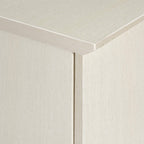 Mayline MVLFTSS Medina 2-Drawer Locking Lateral File Cabinet, Letter or Legal, Textured Sea Salt Laminate