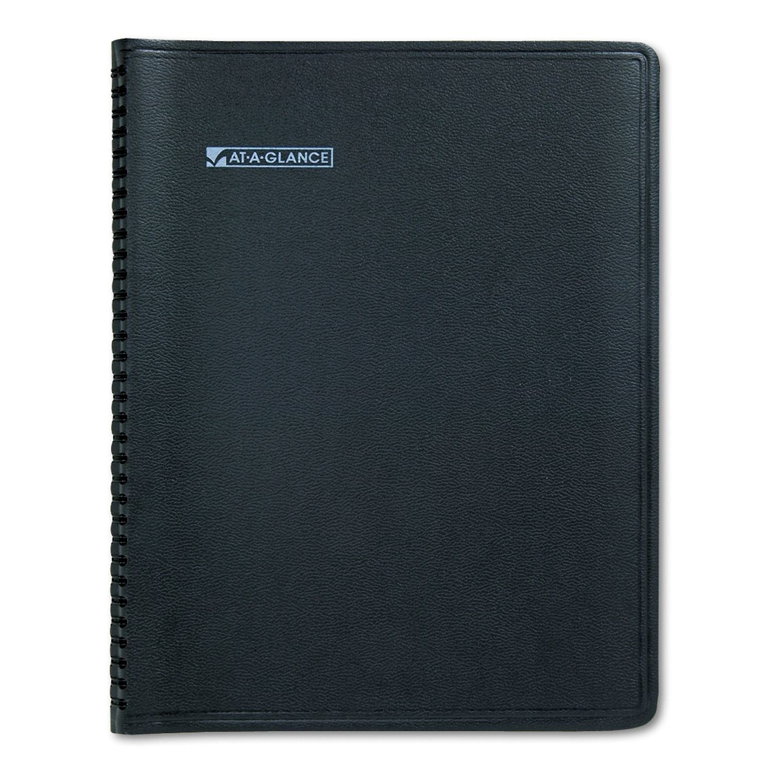 At-A-Glance Quicknotes Recycled Weekly/Monthly Appointment Book, 8 1/2 X 11 Inches, Black, 2013 (76-950-05)